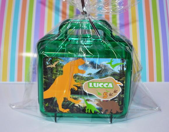 Maleta Acrílica Dinossauros