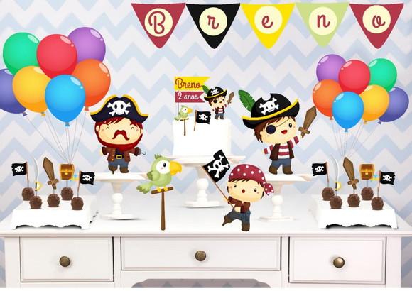 Promoção Kit Festinha Piratas