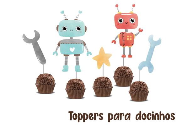 Promoção Kit Festinha Robos