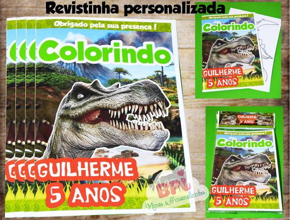 PROMOÇÃO Revista para Colorir Dinossauros