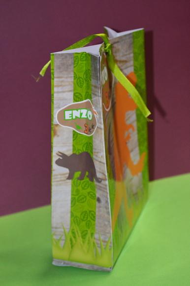 Sacolinha Personalizada Dinossauros