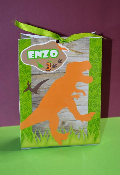Sacolinha Personalizada Dinossauros