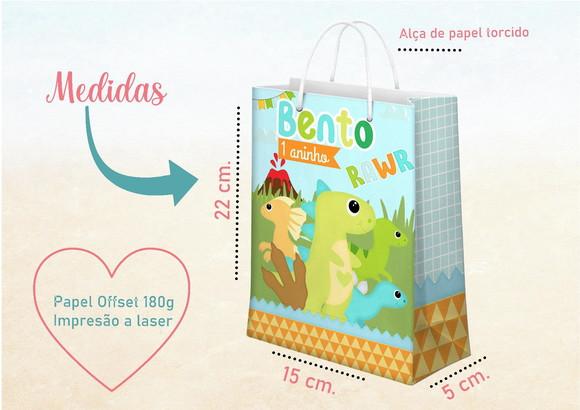 Sacolinha Supresa - Tema Dinossauros Baby