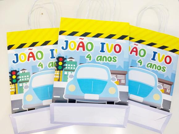 Sacolinha Tema Fusca