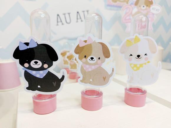 Tubetes Cachorrinhos Meninas