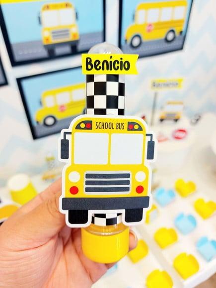 Tubetes Onibus Amarelo