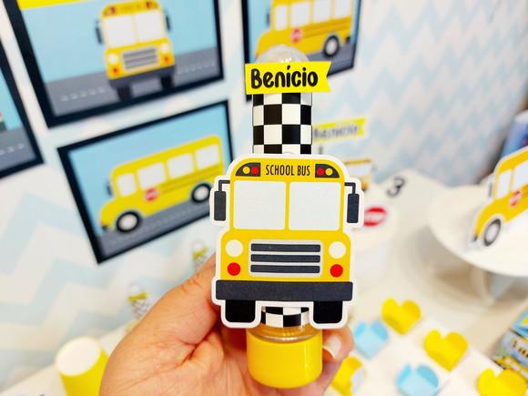 Tubetes Onibus Amarelo