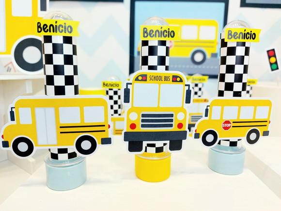 Tubetes Onibus Amarelo