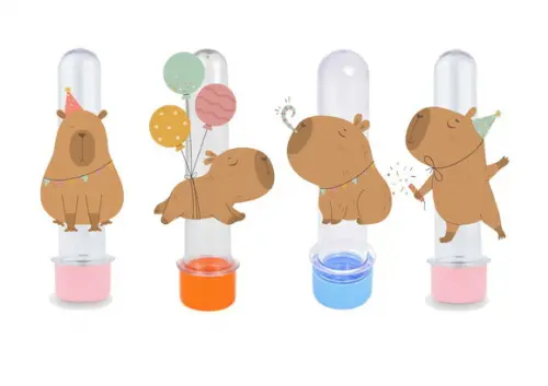 12 Tubetes Capivara