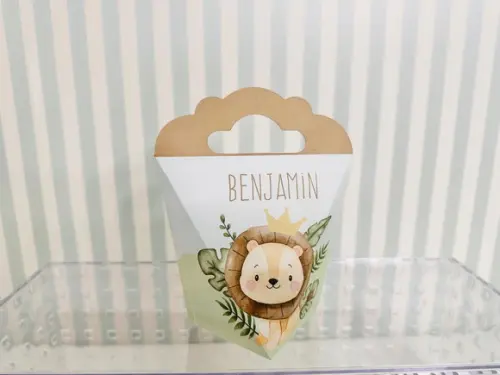 20 Personalizados Tema Príncipe Leãozinho
