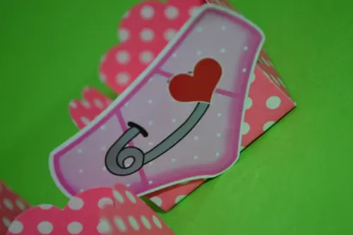 50 Forminhas Chá de Bebê Rosa