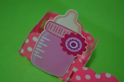 50 Forminhas Chá de Bebê Rosa