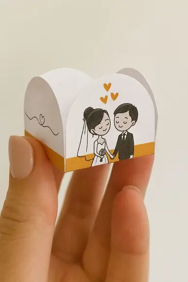 50 Forminhas Tema Casamento - Pronto Entrega