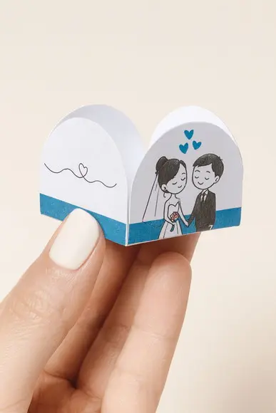 50 Forminhas Tema Casamento - Pronto Entrega