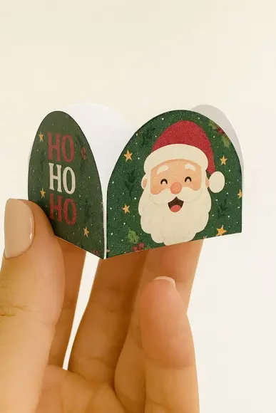 50 Forminhas Tema Natal Papai Noel - Pronto Entrega