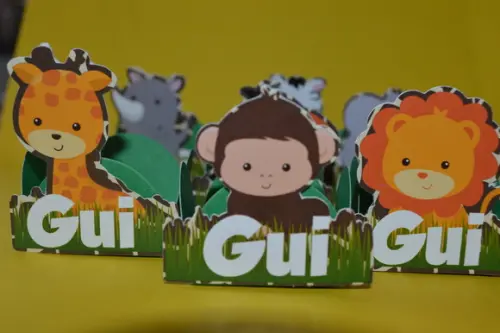 50 Forminhas Tema Safari