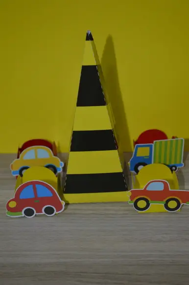 Caixa Cone tema Carros