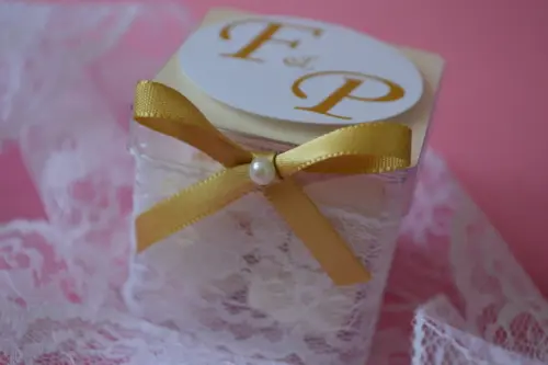Caixinha de Acrílico para Casamento