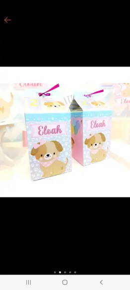 Caixinha Milk Cachorrinhos
