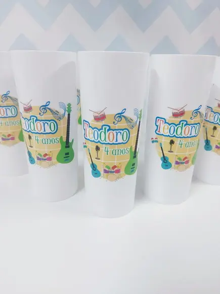 Copo Long Drinks Tema Música