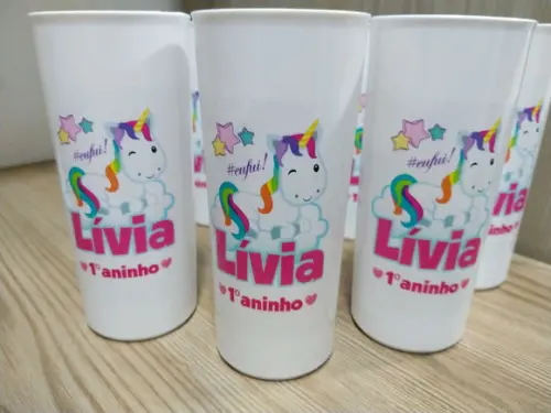 Copos Long Drinks Unicornio
