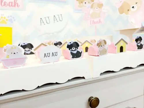 Forminhas para Docinhos Cachorrinhos Rosa Pronto Entrega