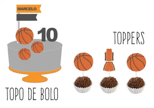 Kit Festa - Tema Basquete