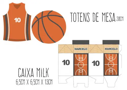 Kit Festa - Tema Basquete