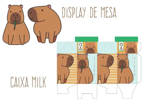 Kit Festa - Tema Capivara 1