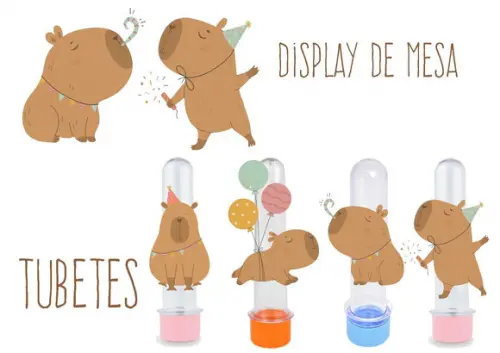 Kit Festa - Tema Capivara Especial 3