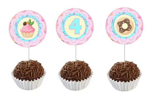 Kit Festa - Tema Confeitaria