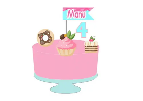 Kit Festa - Tema Confeitaria