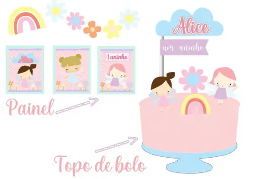 Kit Festa - Tema Conto de Fadas