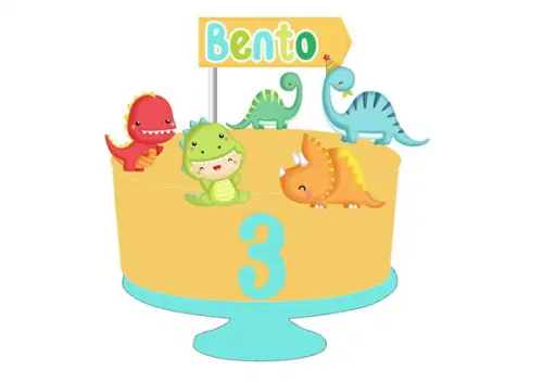 Kit Festa - Tema Dinossauro Baby