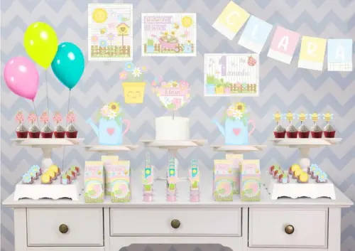 Kit Festa - Tema Jardim Encantado