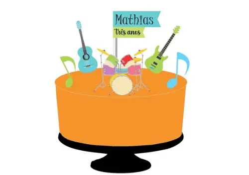 Kit Festa - Tema Música