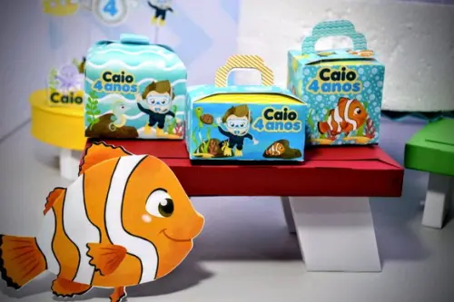 Kit festa Fundo do mar