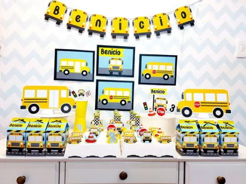 Kit Festa Ónibus Amarelo