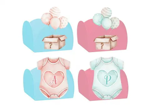 Kit Festa Só Um Bolinho - Chá Revelação