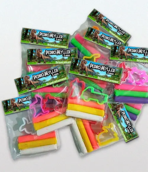 Kit Massinha com Moles Dinossauros