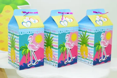 Kit so um bolinho - Flamingo