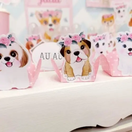 Kit So Um Bolinho - Tema Cachorrinhos