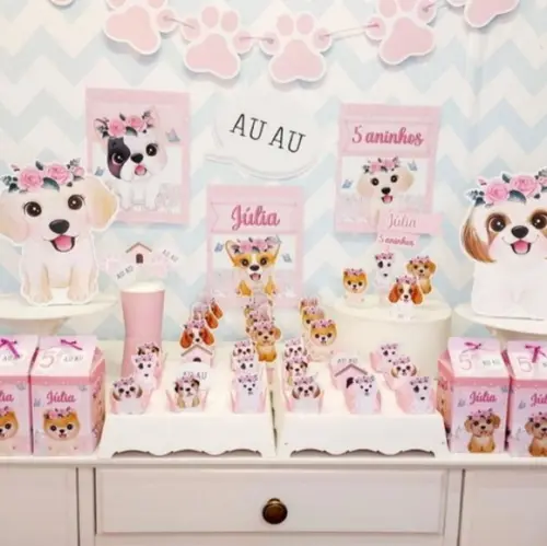 Kit So Um Bolinho - Tema Cachorrinhos