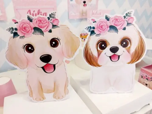 Kit So Um Bolinho - Tema Cachorrinhos