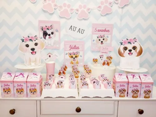 Kit So Um Bolinho - Tema Cachorrinhos