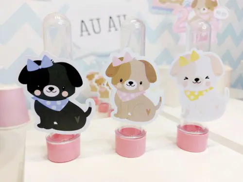 Kit So Um Bolinho - Tema Cachorrinhos