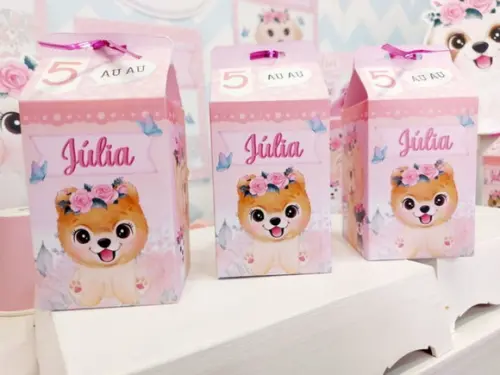 Kit So Um Bolinho - Tema Cachorrinhos