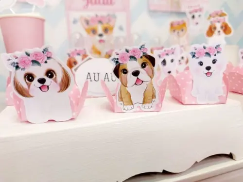 Kit So Um Bolinho - Tema Cachorrinhos