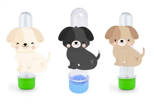 Kit So Um Bolinho - Tema Cachorrinhos Azul