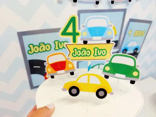 Kit So Um Bolinho - Tema Fusca